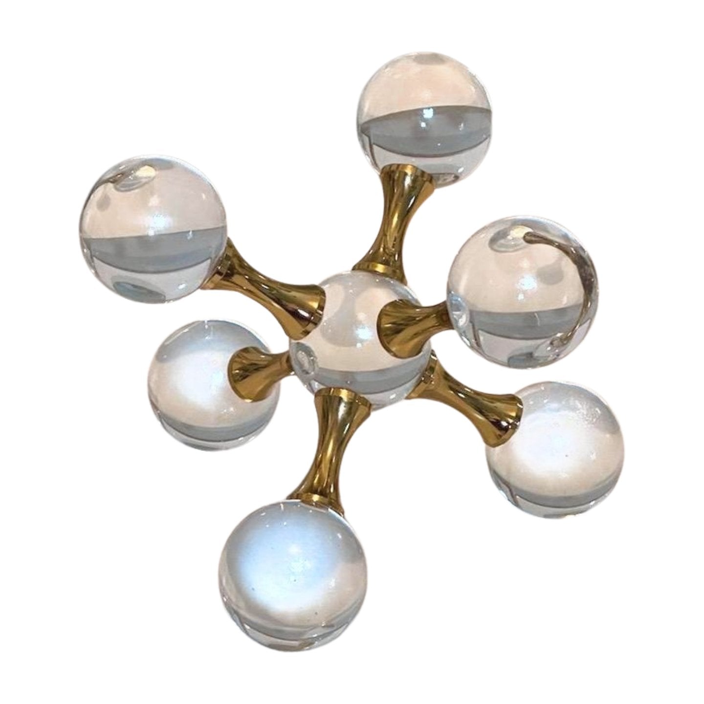 modern crystal ornaments—posh and polish variety
