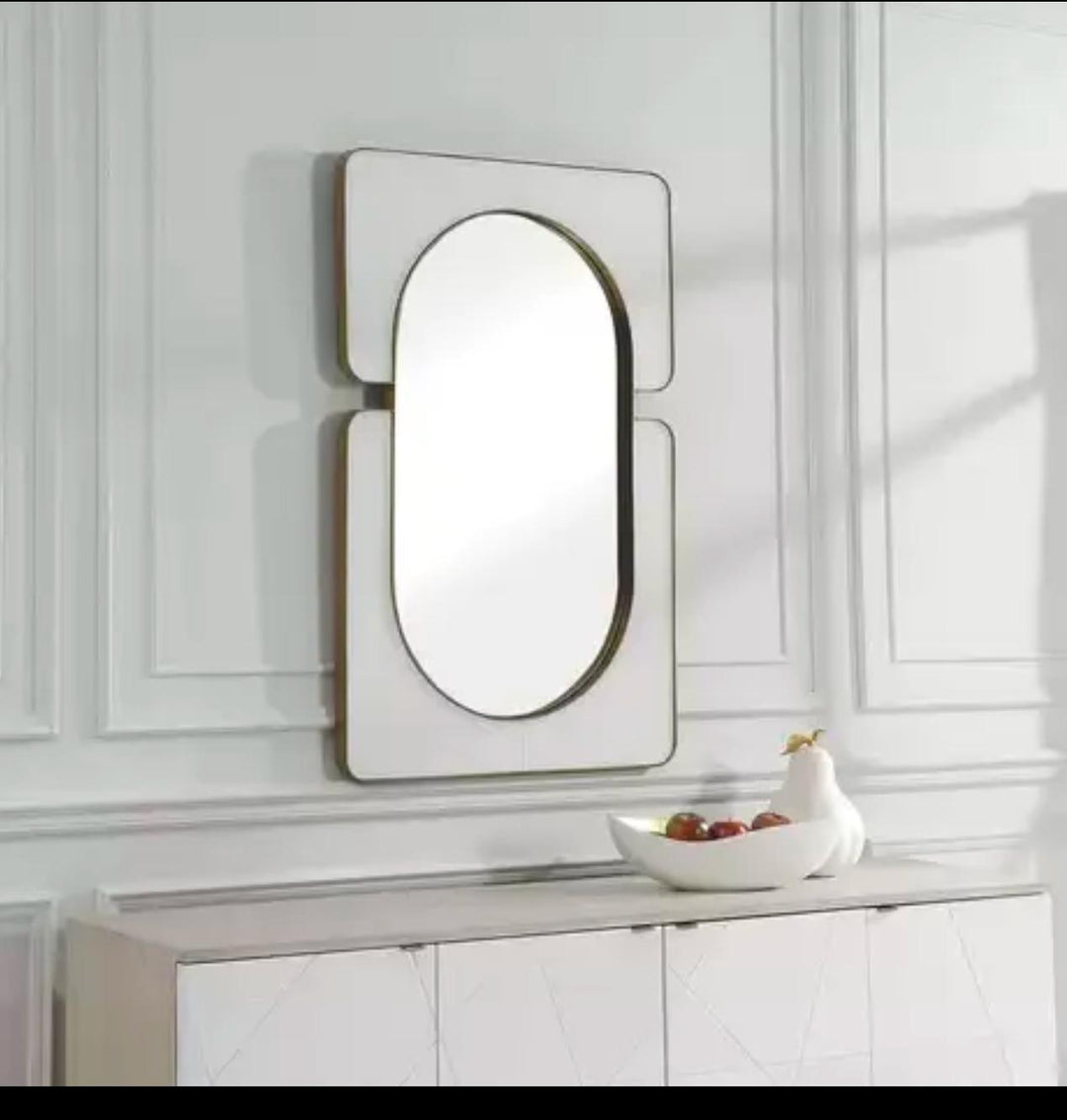 Large White Mirrors - posh&polish variety