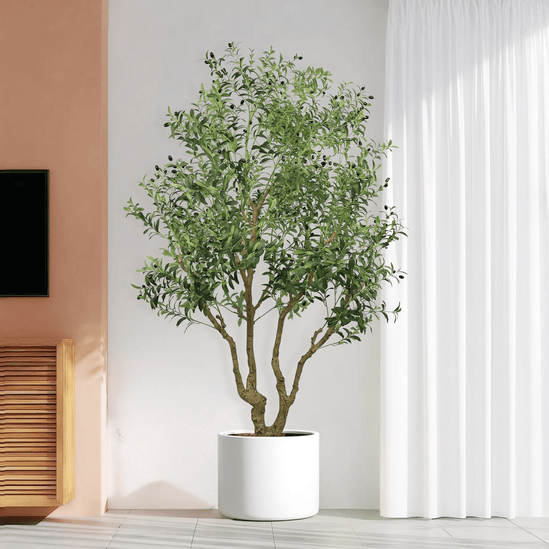 8FT Artificial Green Plant - posh&polish variety