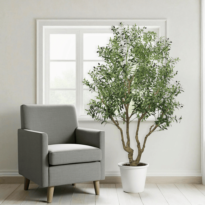 8FT Artificial Green Plant - posh&amp;polish variety