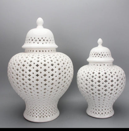 Ceramic Vase white - posh&polish variety