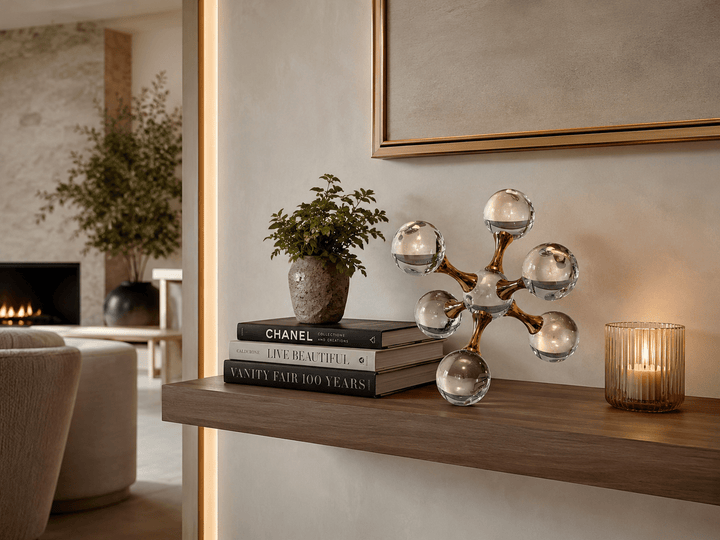 Modern Crystal Ornament - posh&amp;polish variety