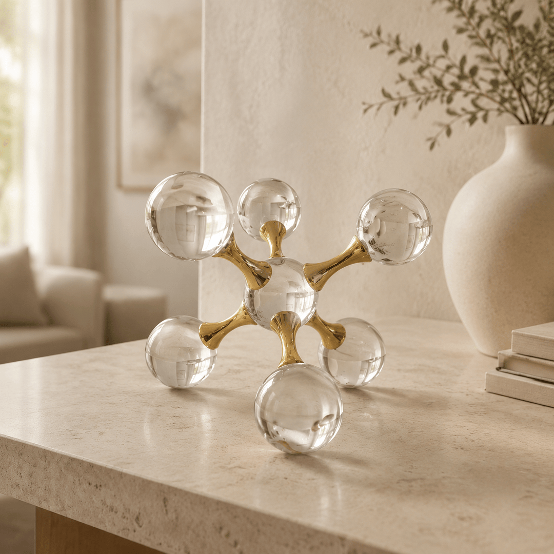 Modern Crystal Ornament - posh&amp;polish variety