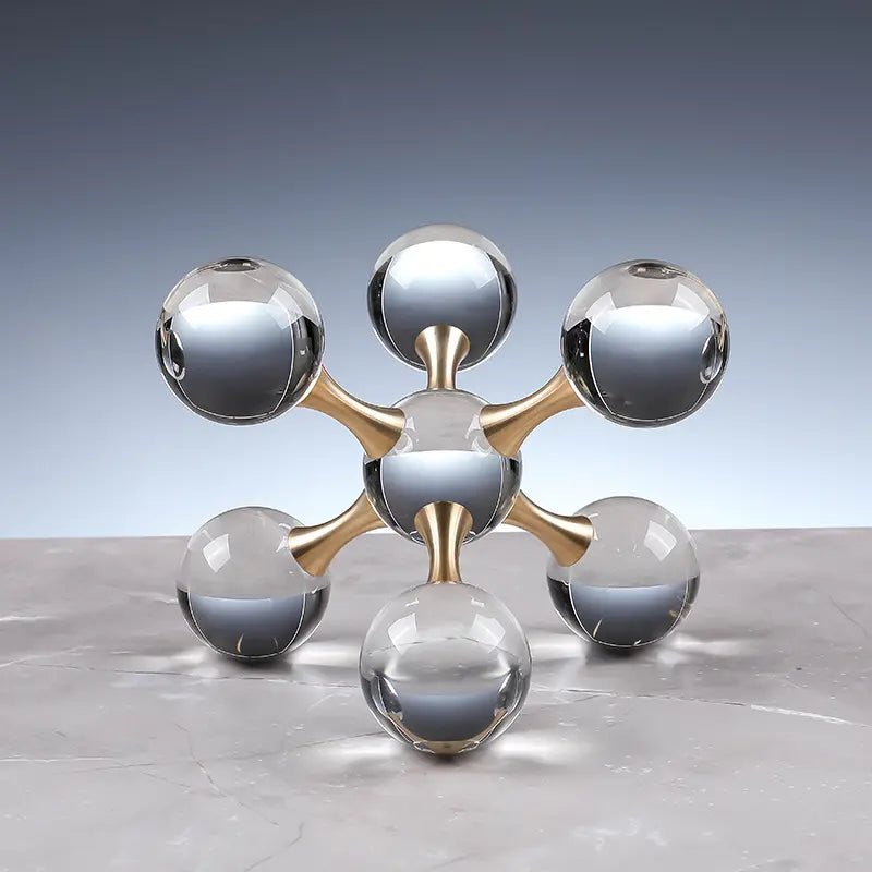 Modern Crystal Ornaments - posh&amp;polish variety