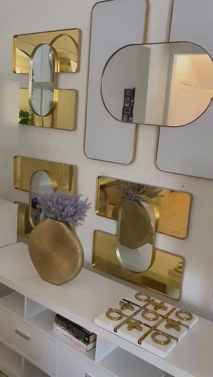 gold mirrors