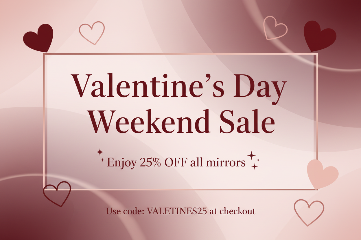 Valentine's Day Weekend Sale Banner