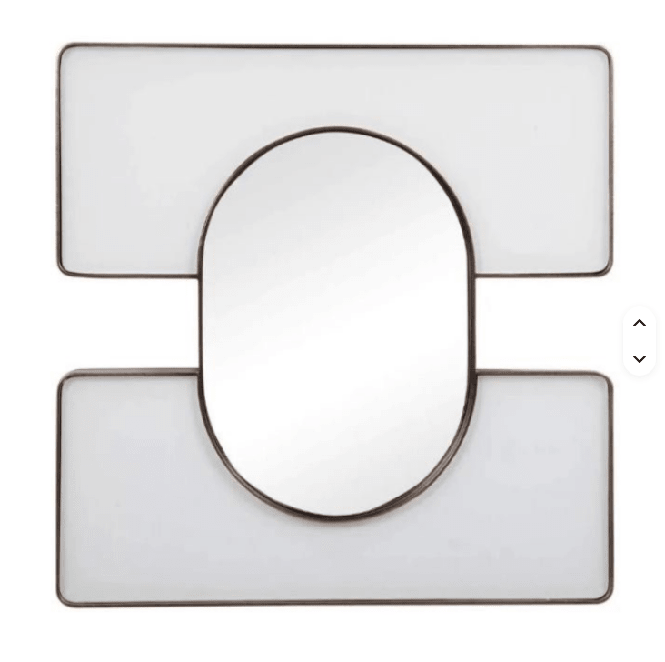 White embrace mirrors 34x34 (NEW ITEM) - posh&polish variety